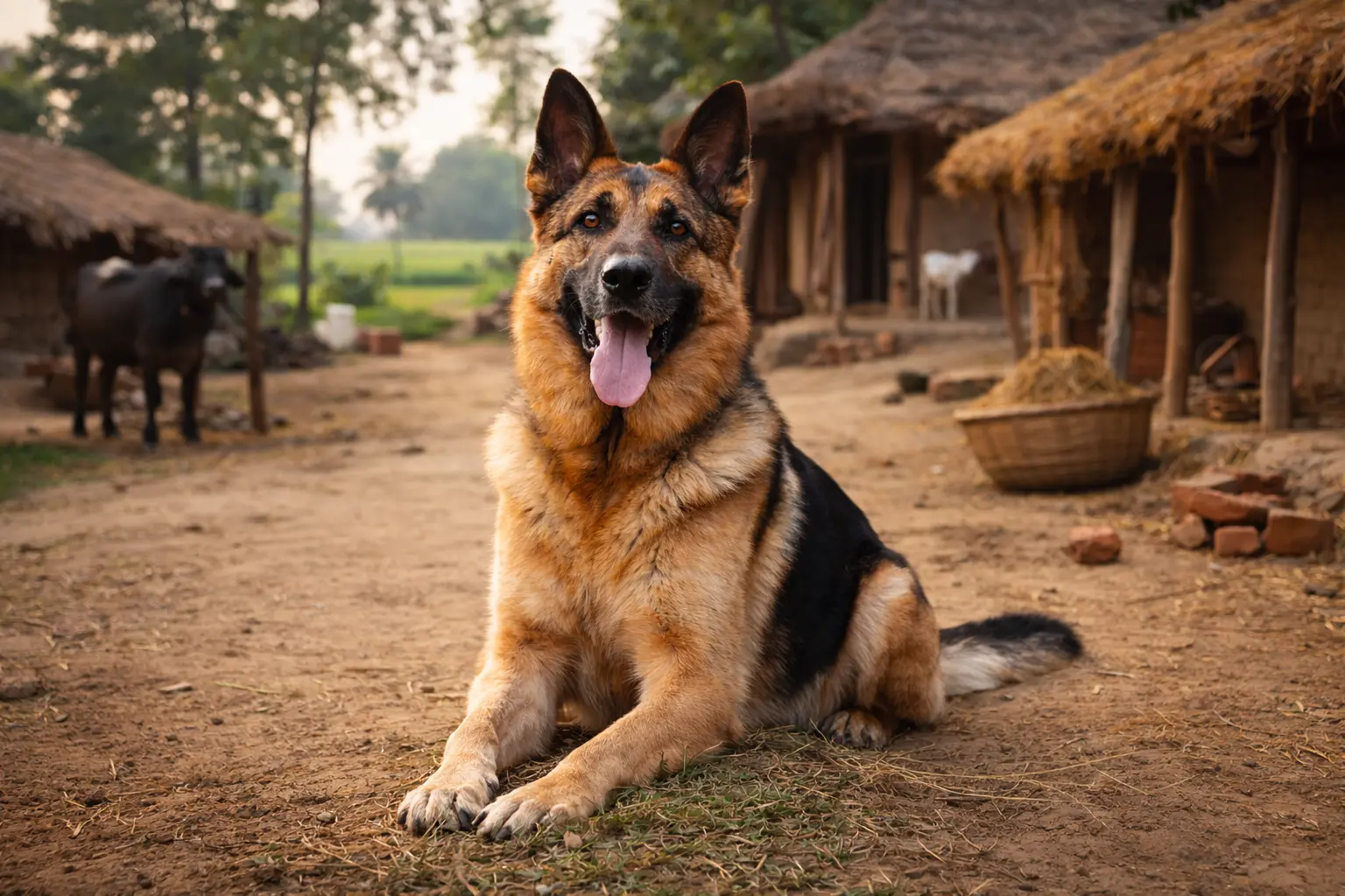 German Shepherd dog